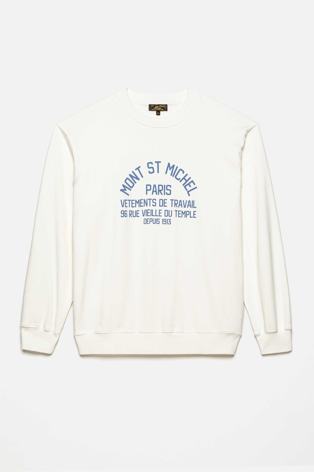 Sarmie - Marais Print Sweatshirt - XS, WHITE/GREEN