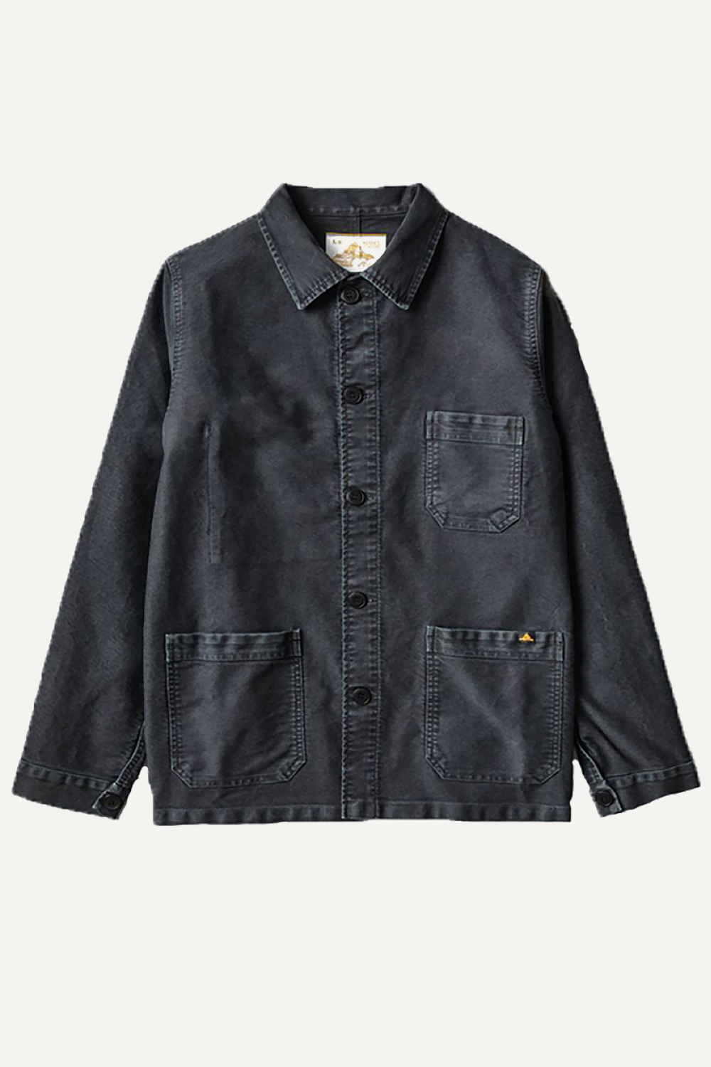 Veste de travail Vintage Washed - 44, NOIR