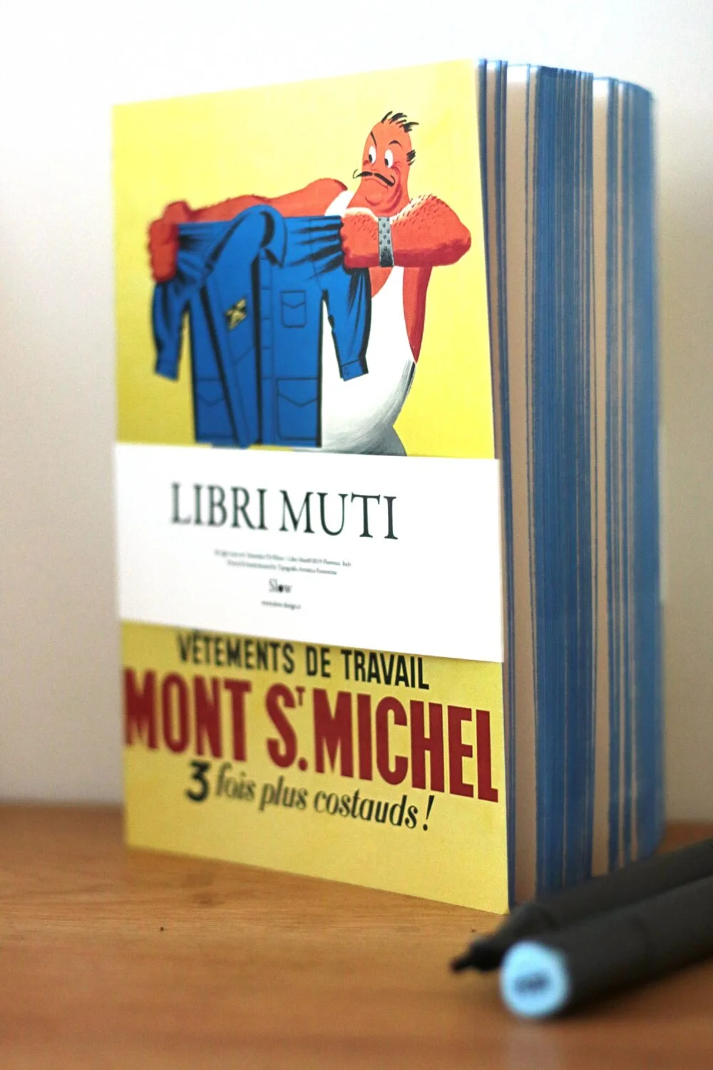 Carnet LIBRI x Le Mont Saint Michel - TU, BLEU VIF