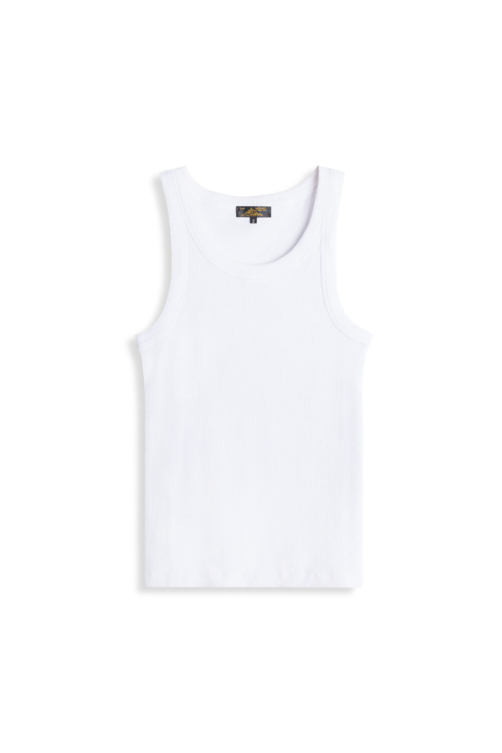 TAISSY - COTTON TANK TOP - S, OFFWHITE