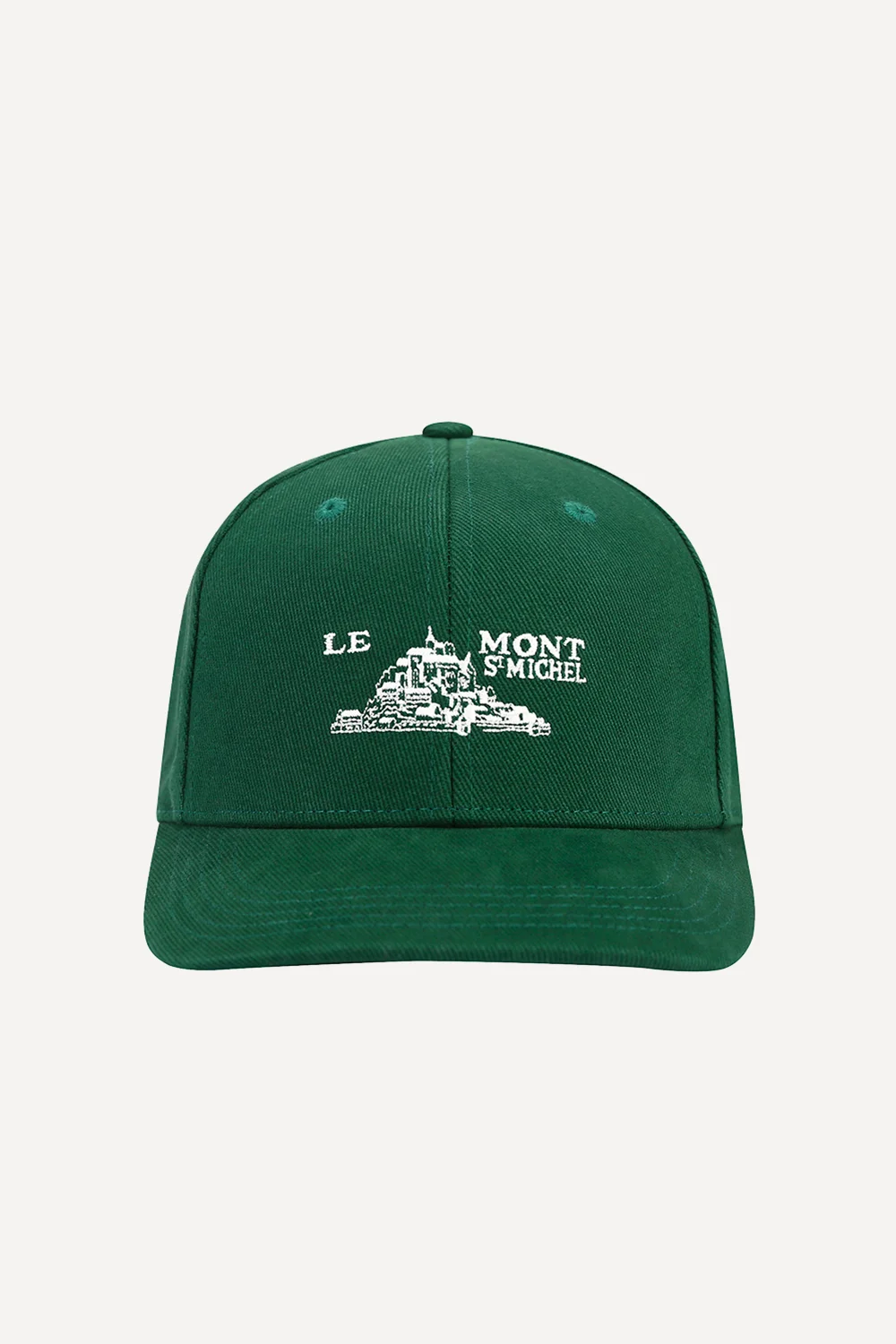 Avila - Embroidered cap - TU, GREEN