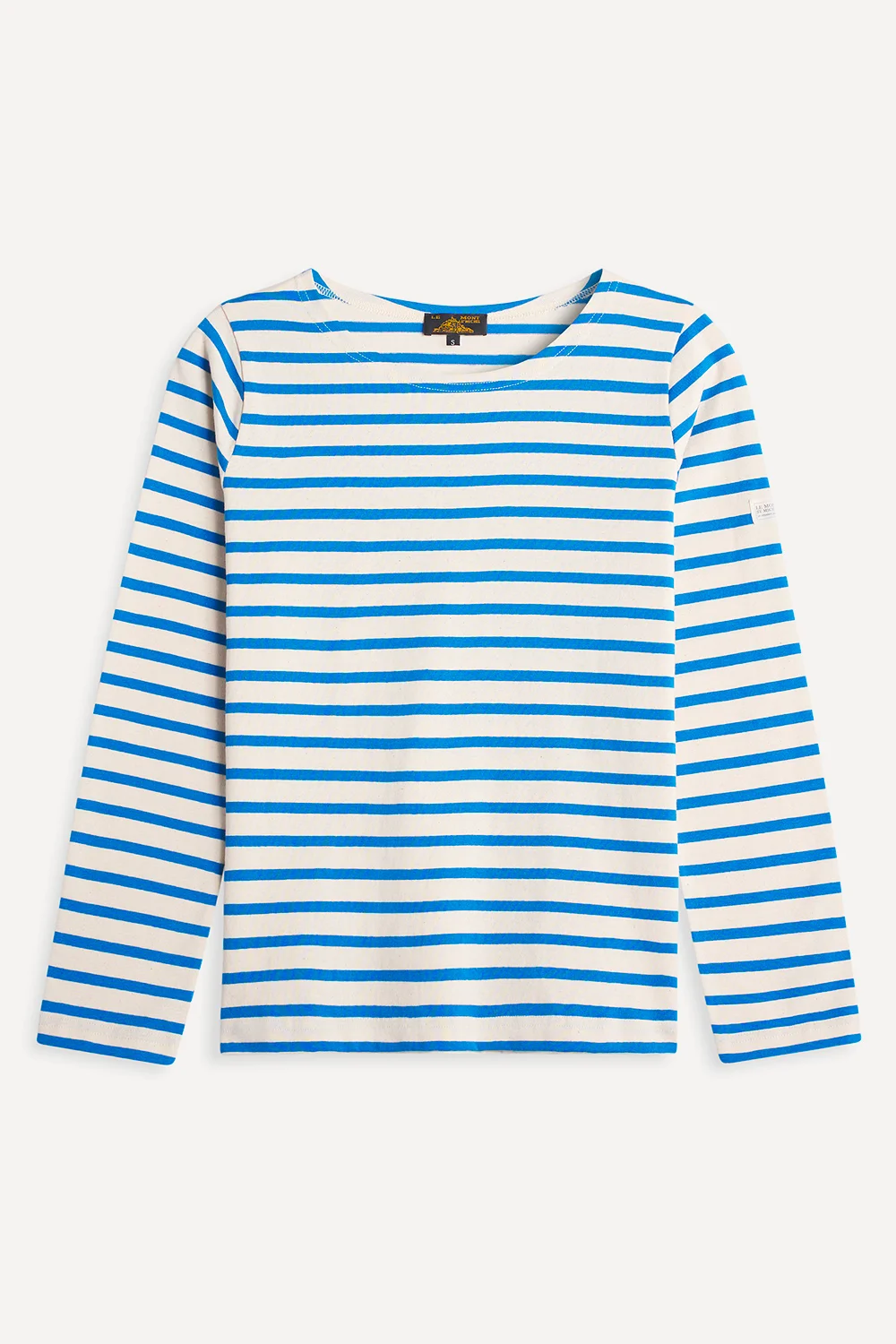 Tilda - Marinière with long sleeves - XS, OFFWHITE/AZUR