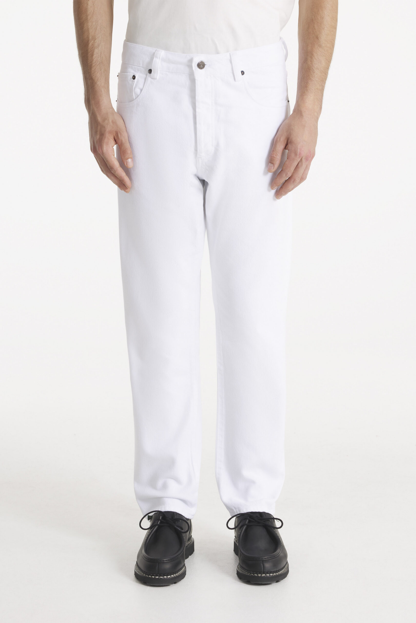 Pacome - Jean en denim - XS, BLANC