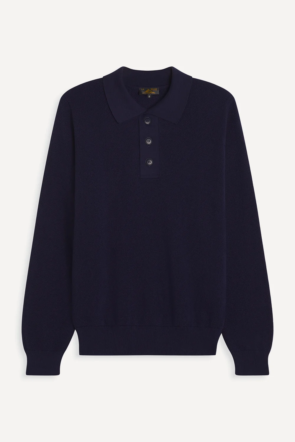 STANNY - MERINO WOOL SWEATER - XS, NAVY