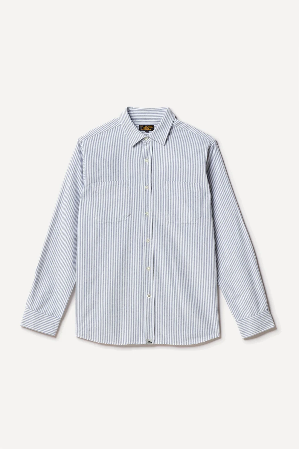 CANTIN - CHEMISE EN OXFORD BROSSÉ - XL, BLEU