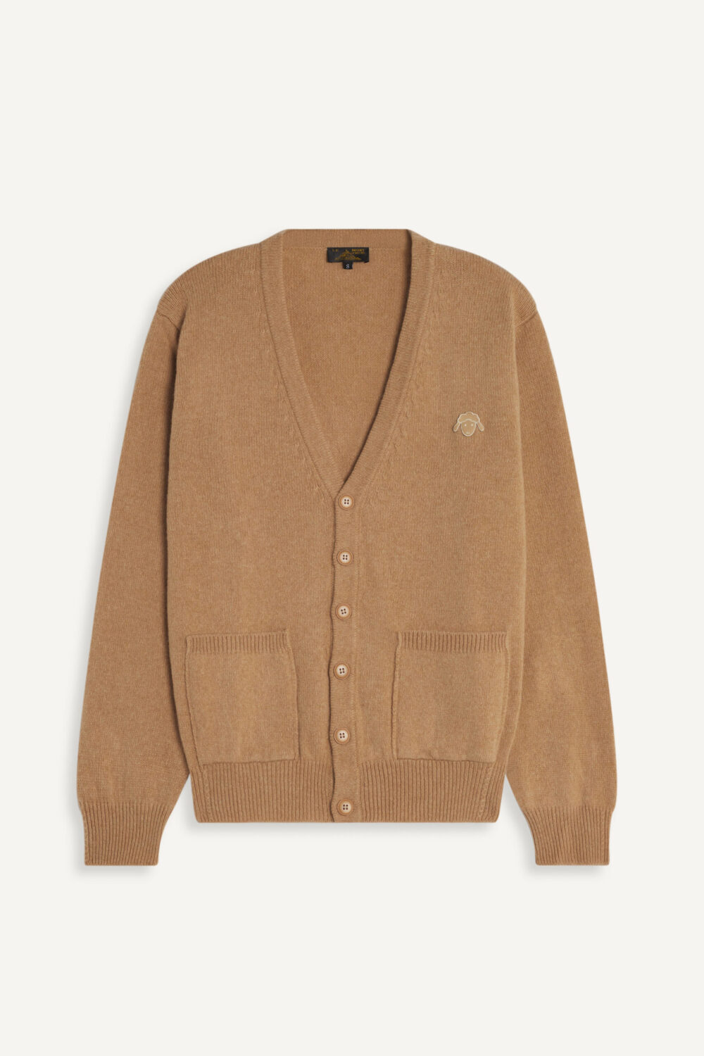 GLISTAN - CARDIGAN - XS, CAMEL