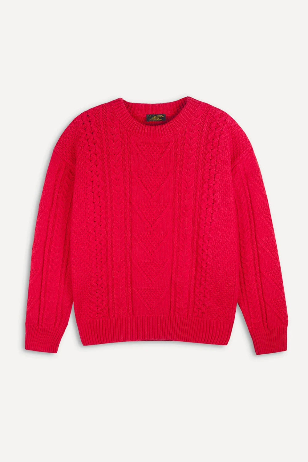 SANELLE - CABLE-KNIT SWEATER