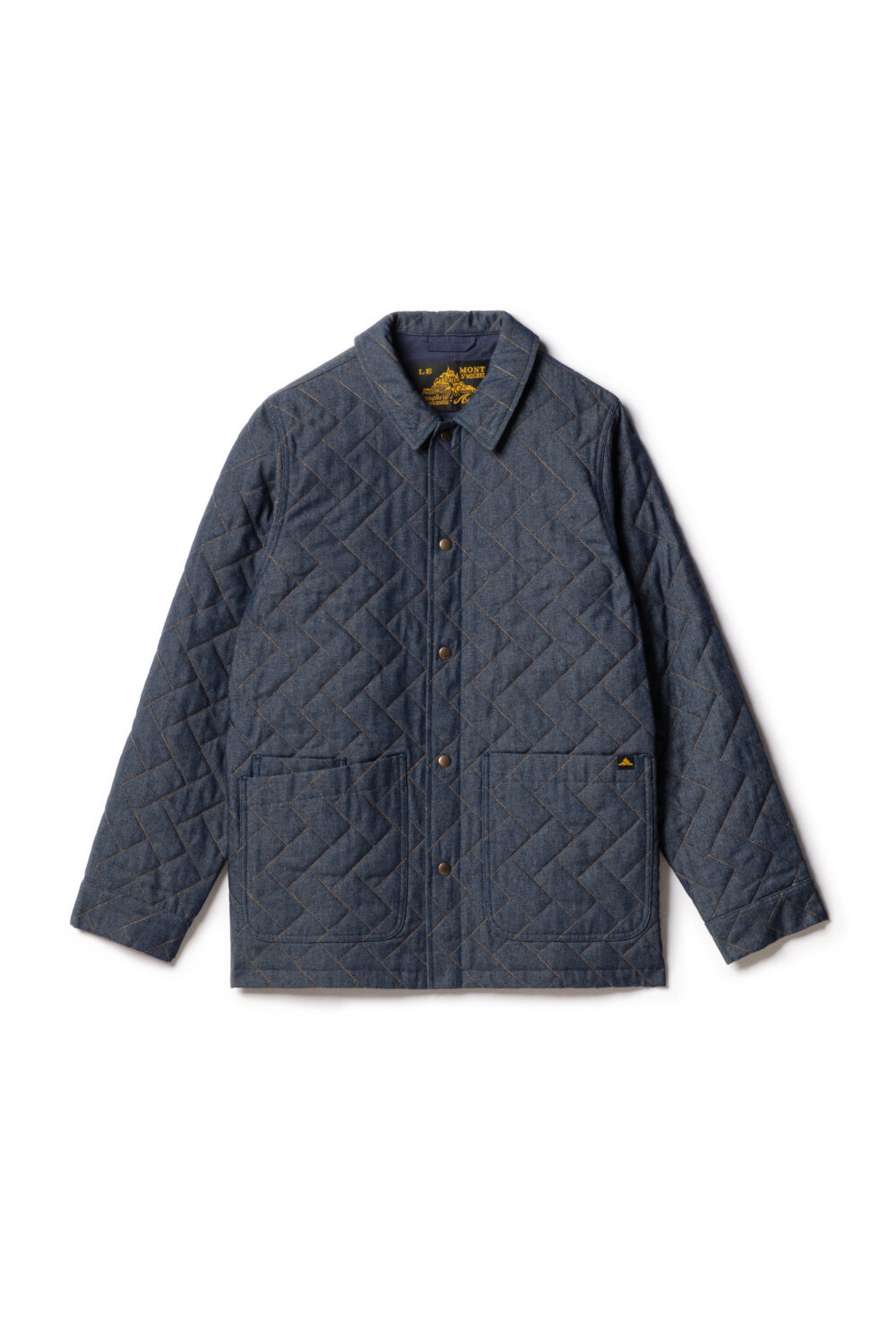 VLADO - QUILTED DENIM JACKET - XXL, DENIM