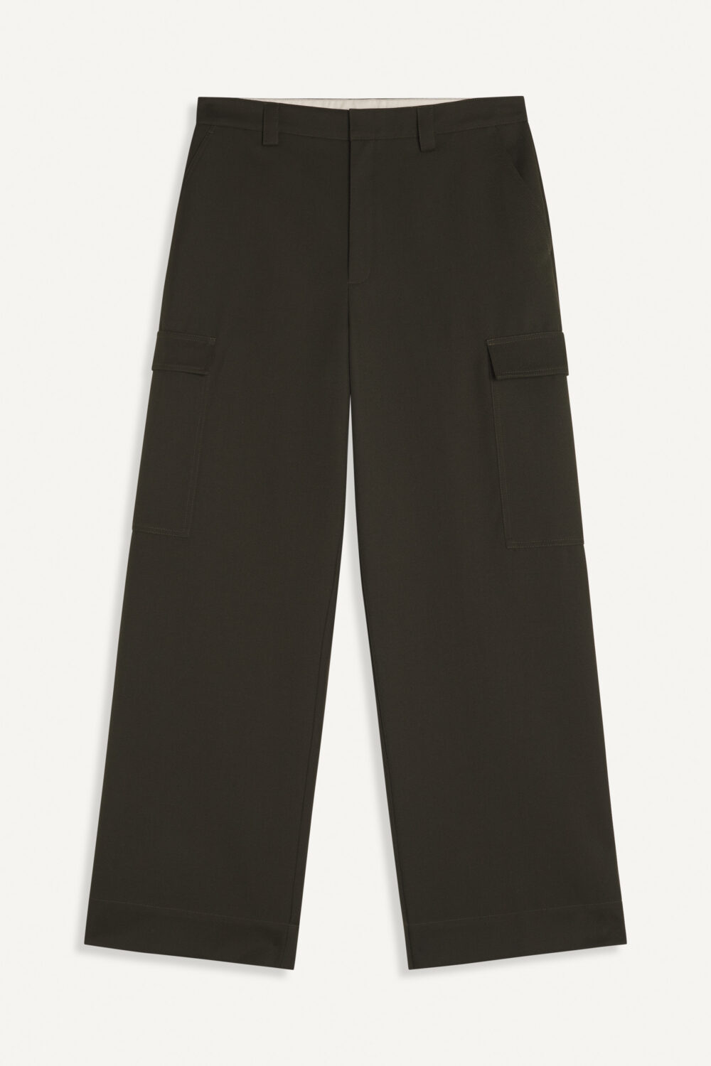 PLESLIN - PANTALON CARGO EN LAINE - XL, KAKI