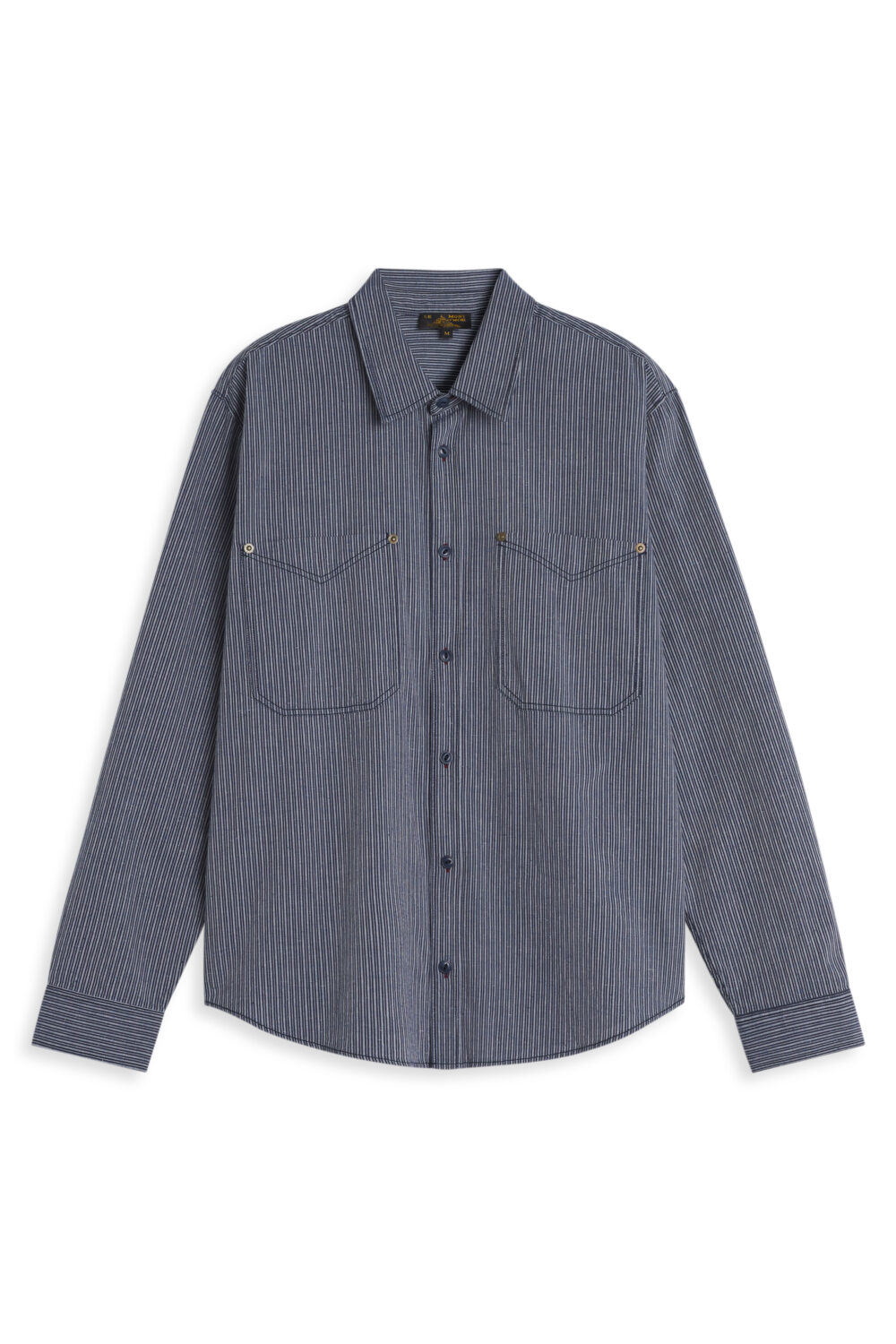 CED - STRIPED SHIRT - XS, NAVY