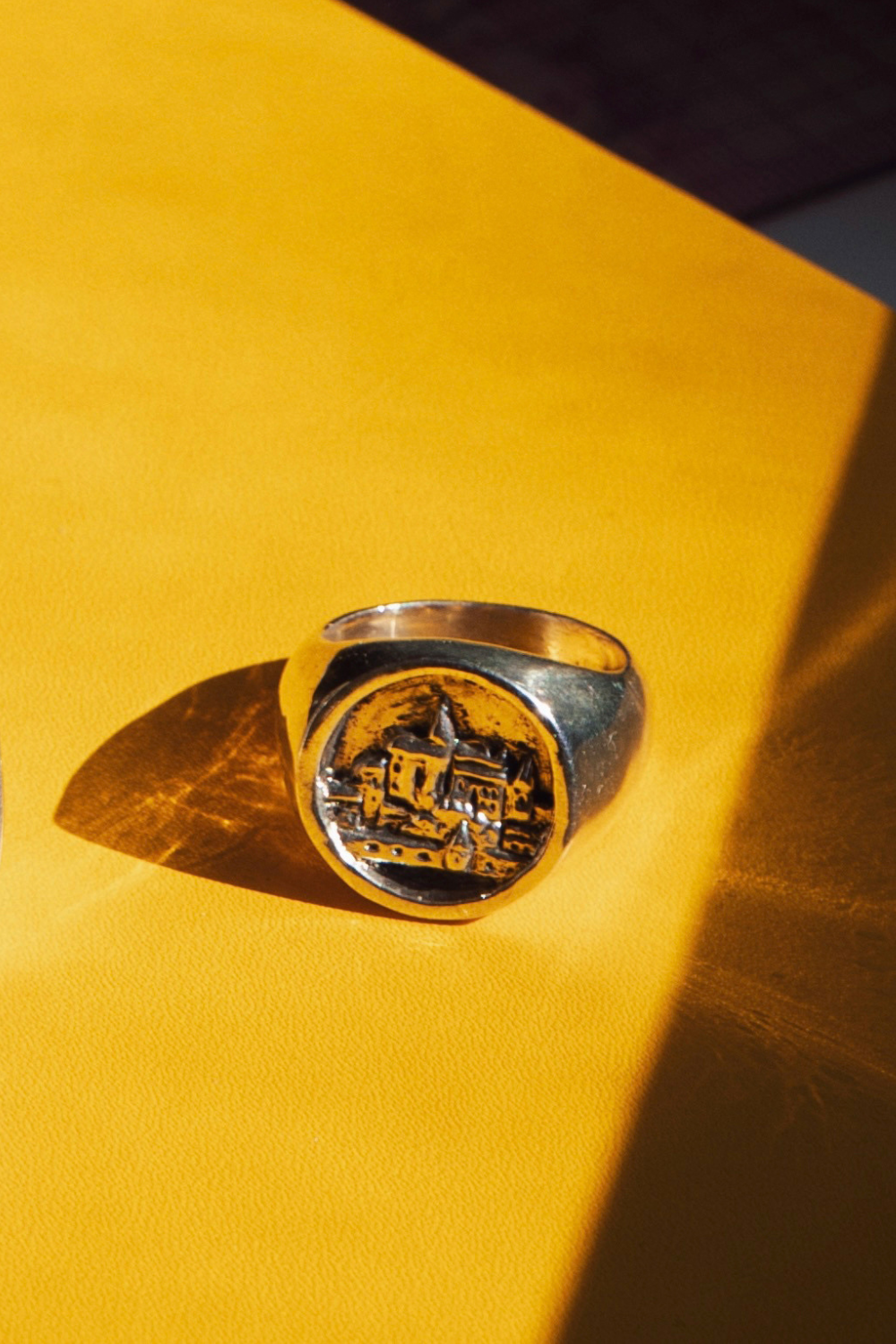 CHEVALIÈRE RONDE ARGENT - MEM X LMSM