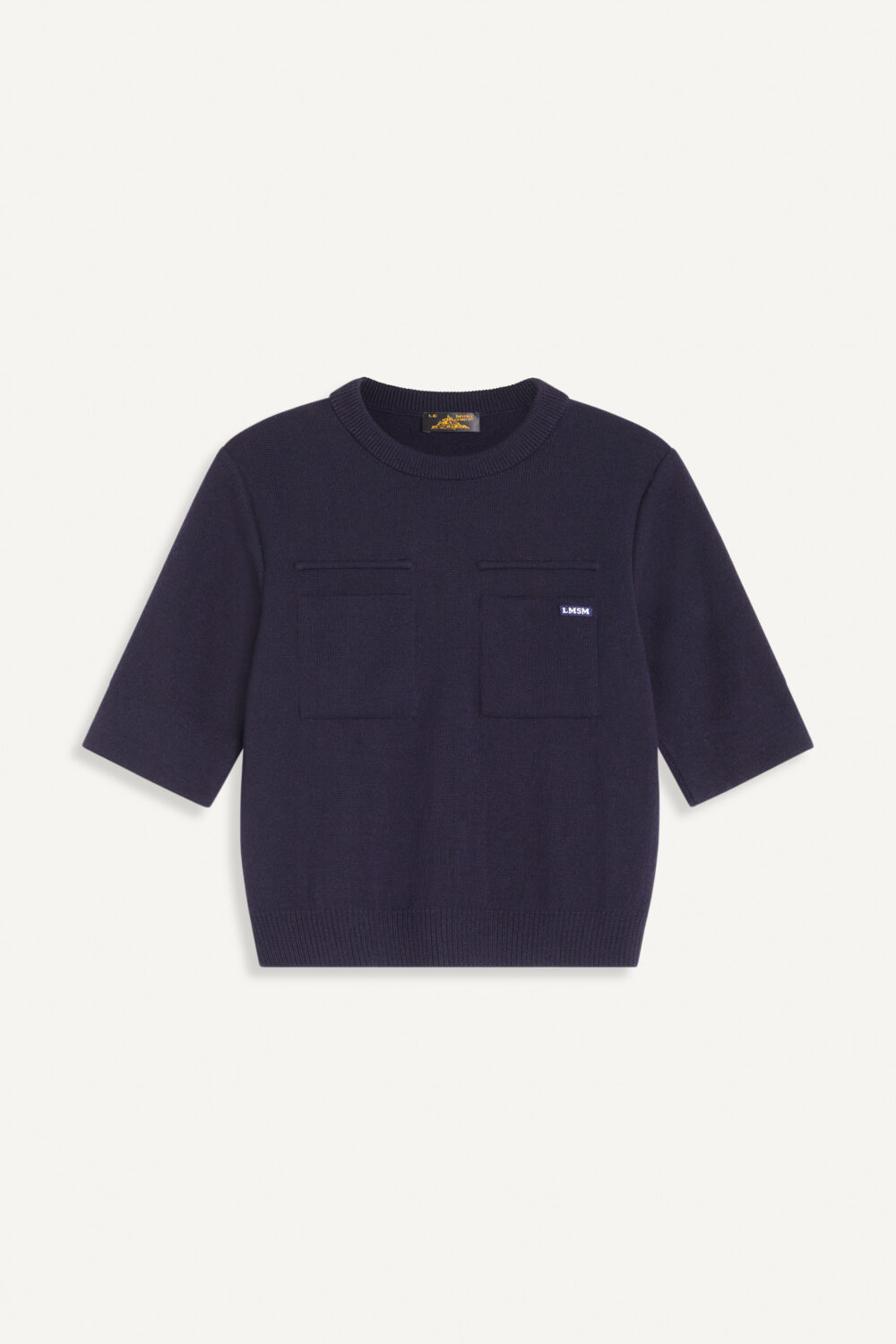 SYMONE - MERINO WOOL SWEATER - XL, NAVY