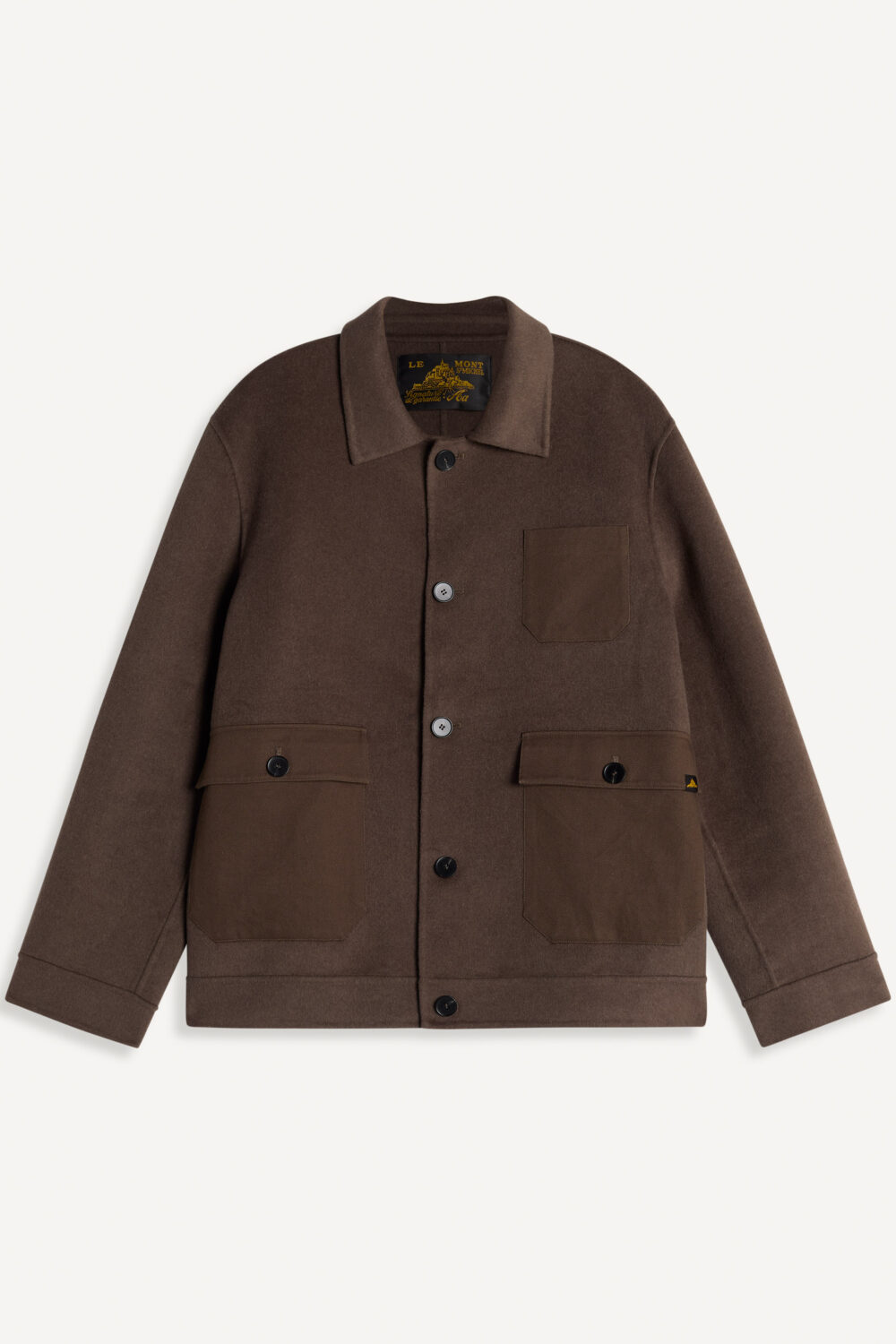 VERDADERO - WOOL JACKET - XL, BROWN