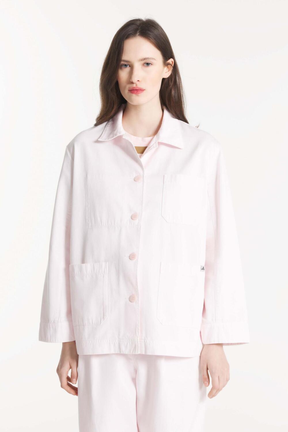 Gabardine work jacket - 40, PINK