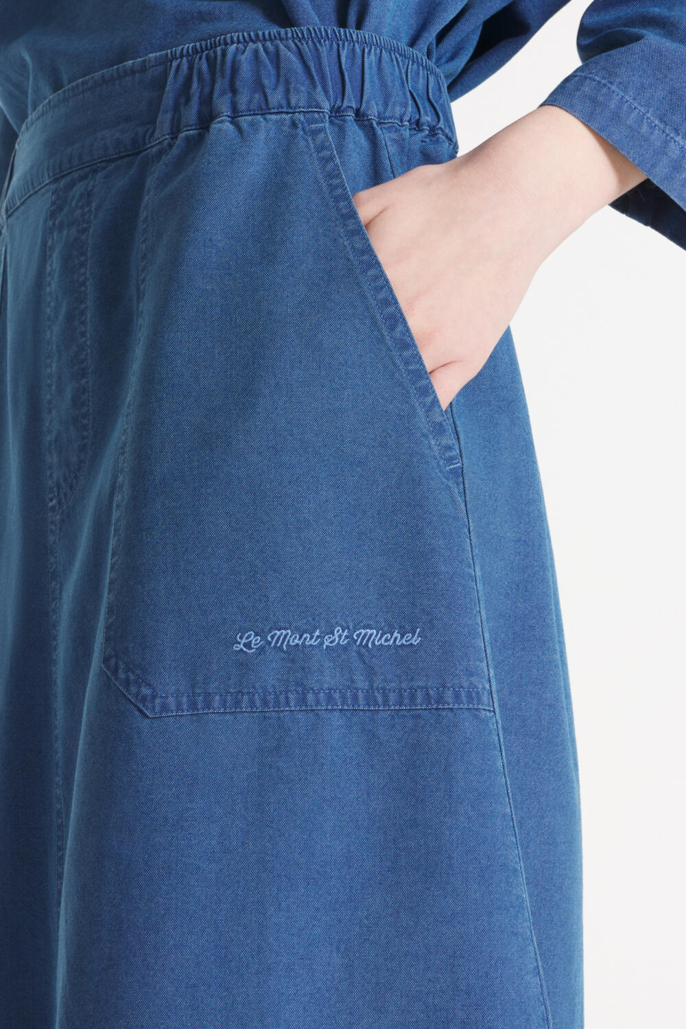 JOALI - JUPE MIDI - 36, BLEU