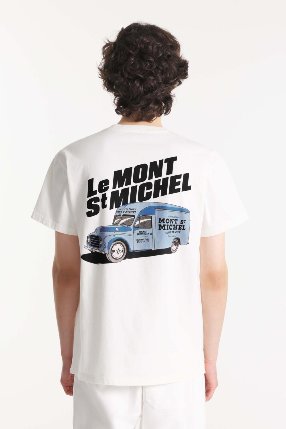 TURAN - T-SHIRT IMPRIMÉ - XS, BLANC/BLEU