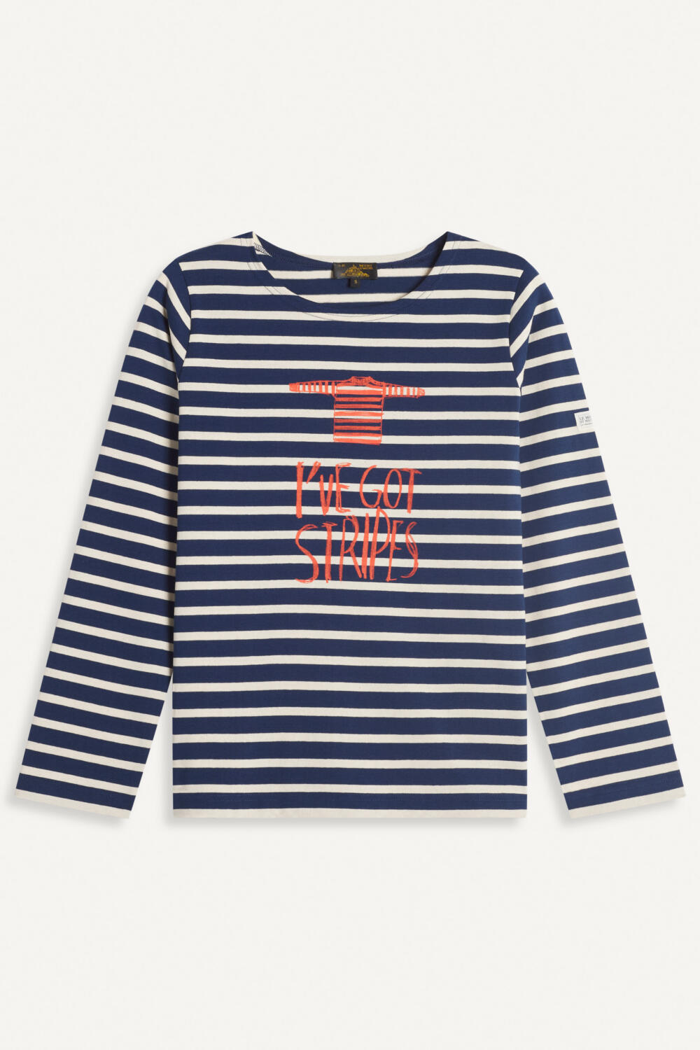 TERUKA - PRINTED MARINIERE - XS, NAVY/OFFWHITE