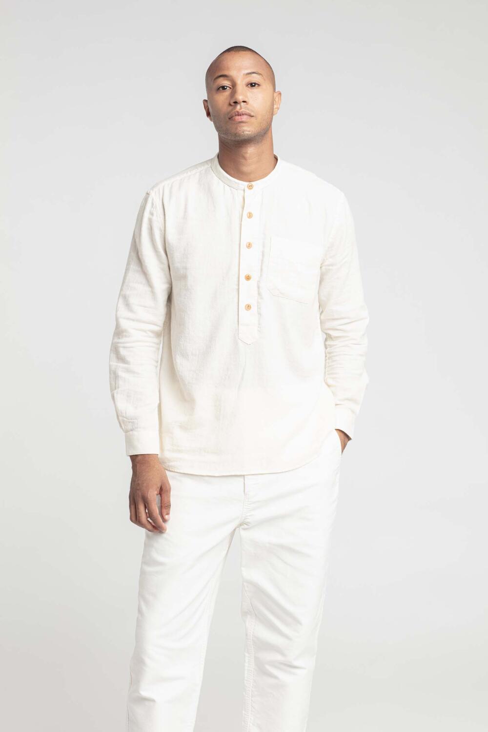 CINO - LIQUETTE SHIRT - S, OFFWHITE