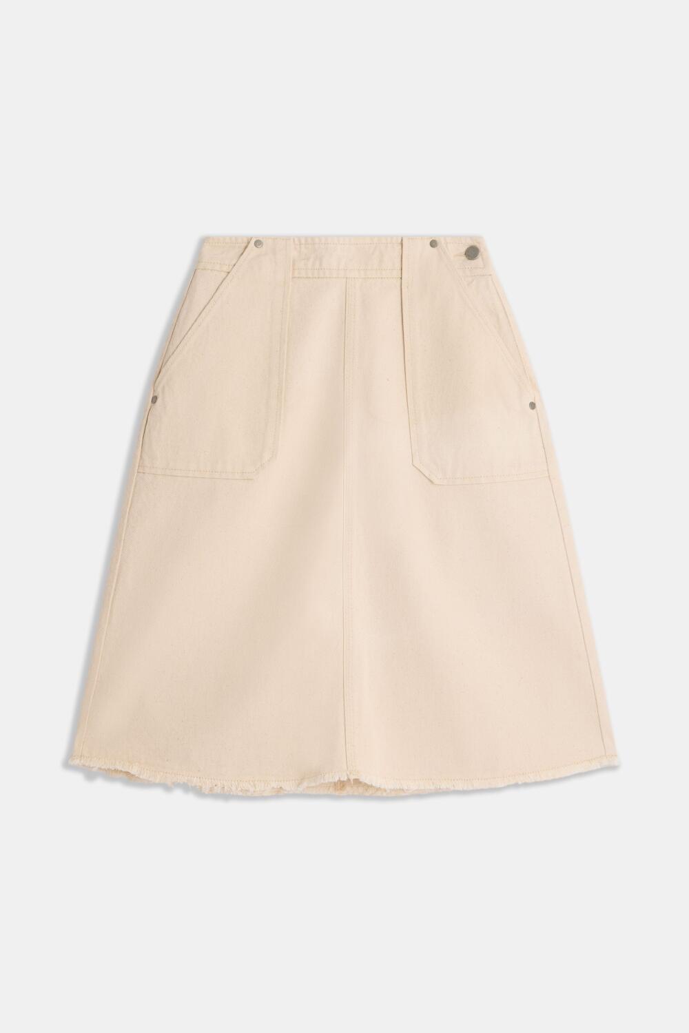 JANE - DENIM SKIRT - 36, sand