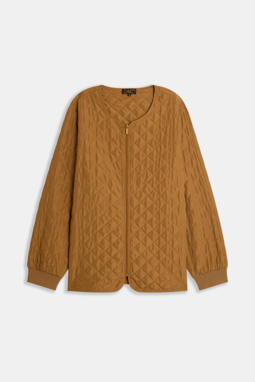 VOLCY - QUILTED JACKET - S, KAKI