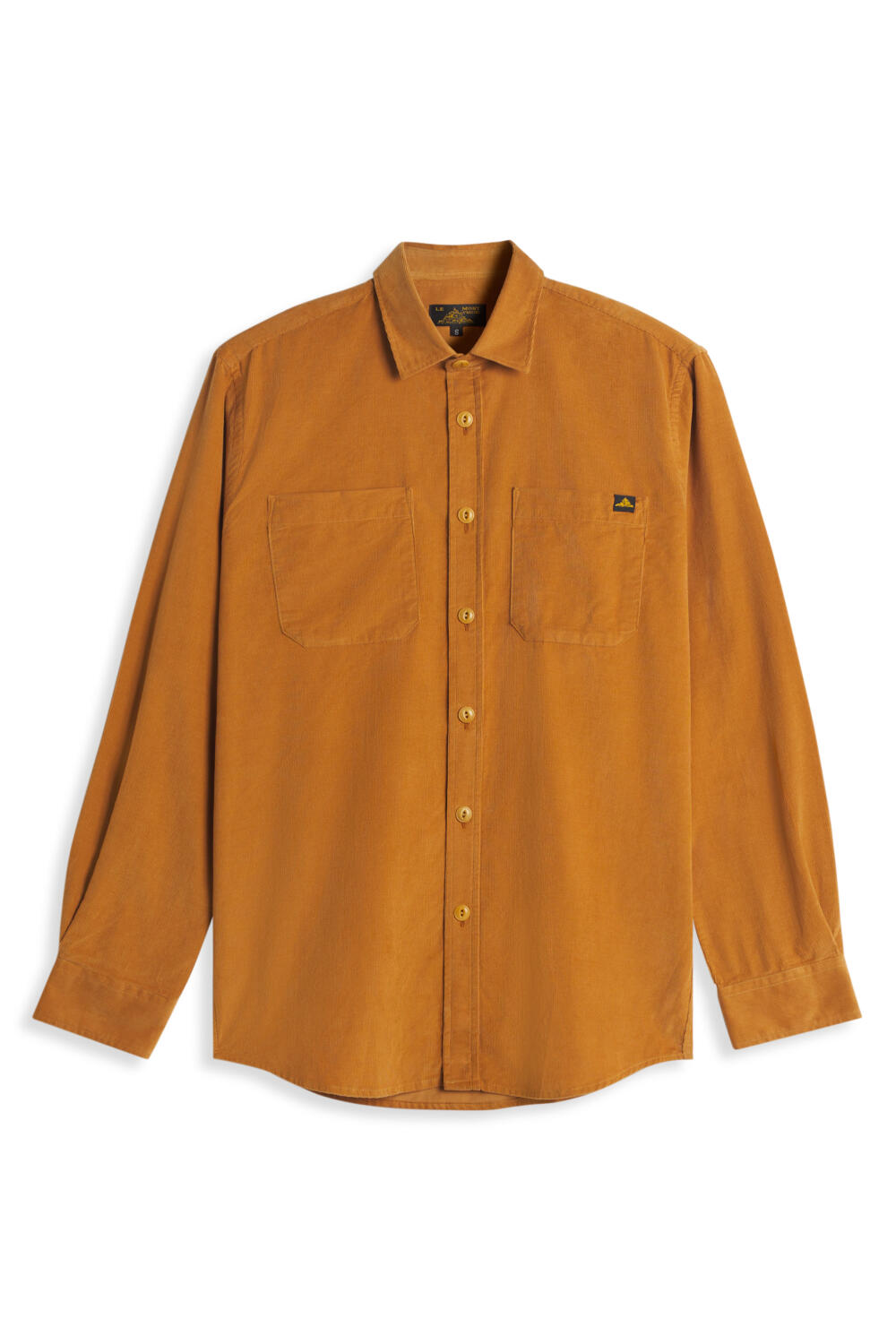 CLOVIS - LIGHT CORDUROY SHIRT - XS, CAMEL
