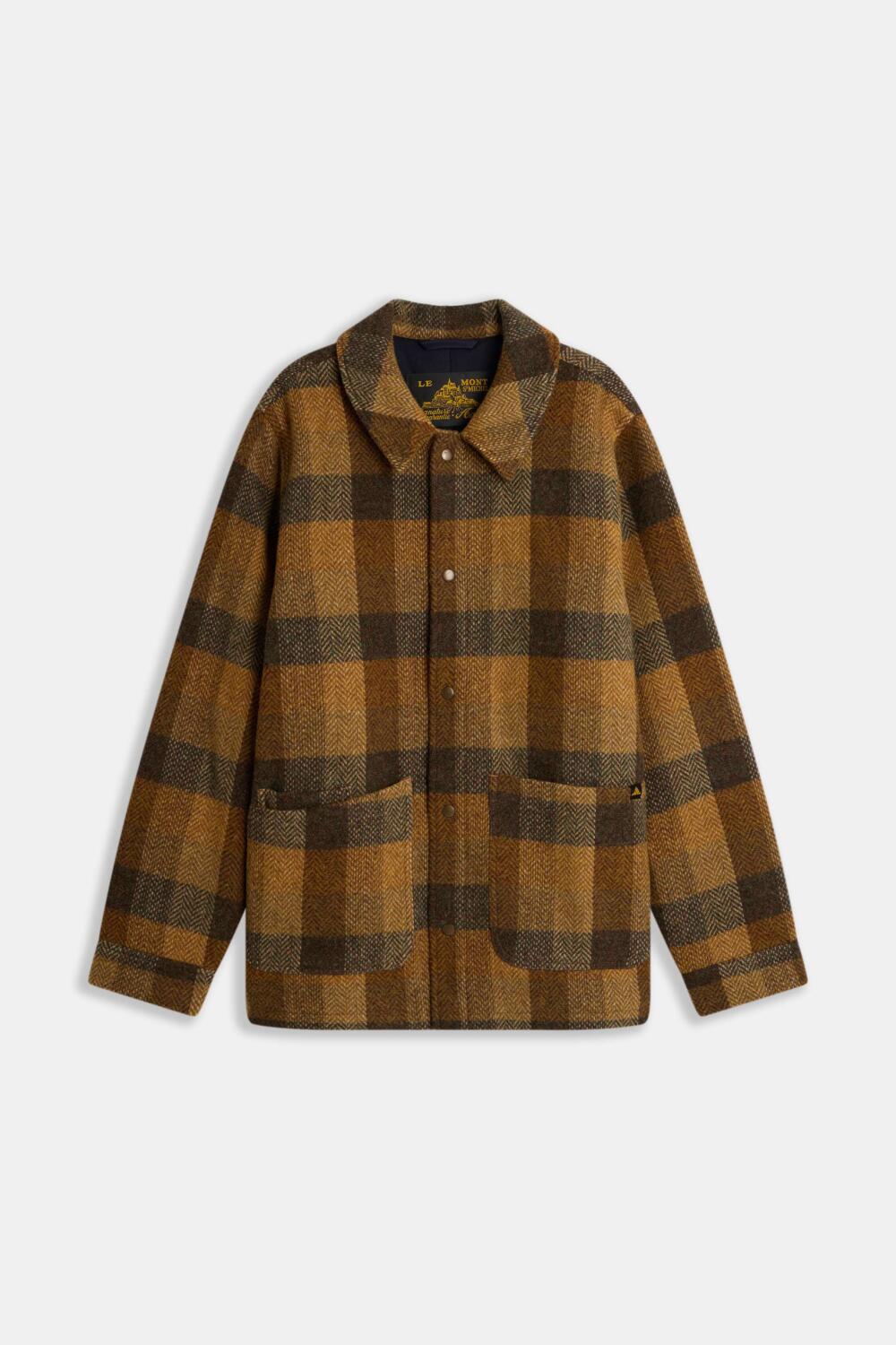 VARDIN - WOOL JACKET - XS, BROWN