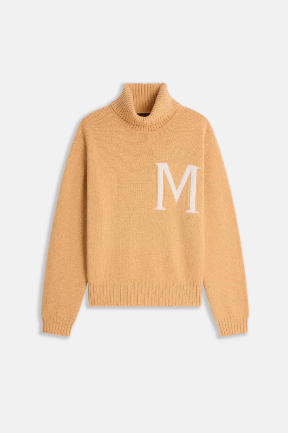 SOAZIG - PULL EN MÉRINOS ET CACHEMIRE - L, BEIGE