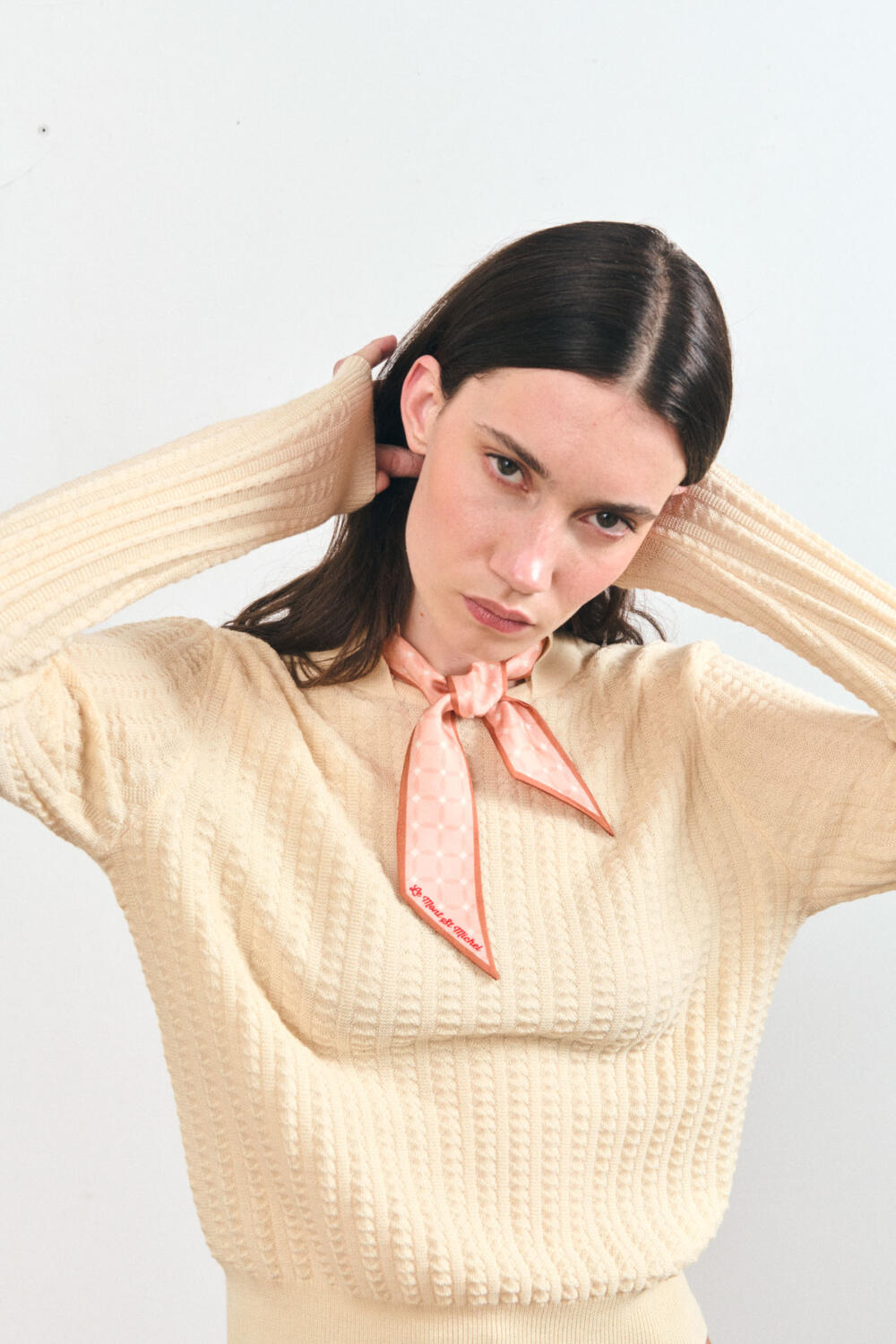SOHENA - PULL EN MÉRINOS EXTRAFINE - XS, ECRU